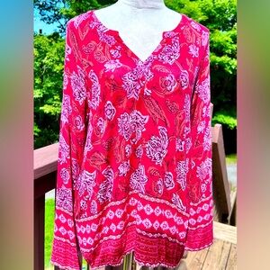 VGUC Max Jeans peasant top. Large. 295W